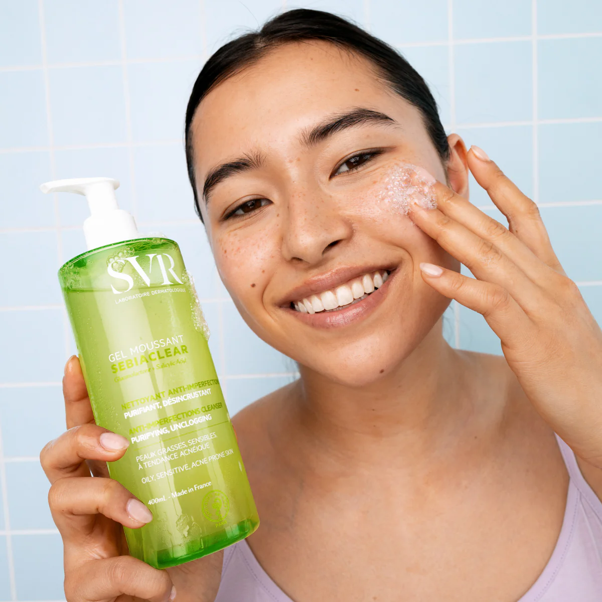 SEBIACLEAR Gel Moussant 100ml - Image 3